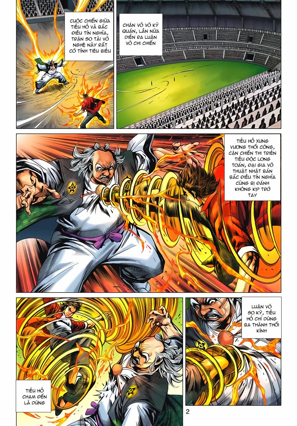 Truyện Tranh Tân Tác Long Hổ Môn trang 4