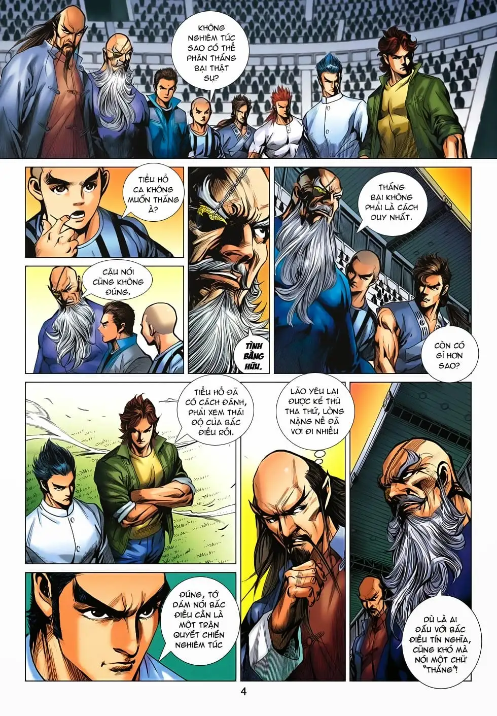 Truyện Tranh Tân Tác Long Hổ Môn trang 4