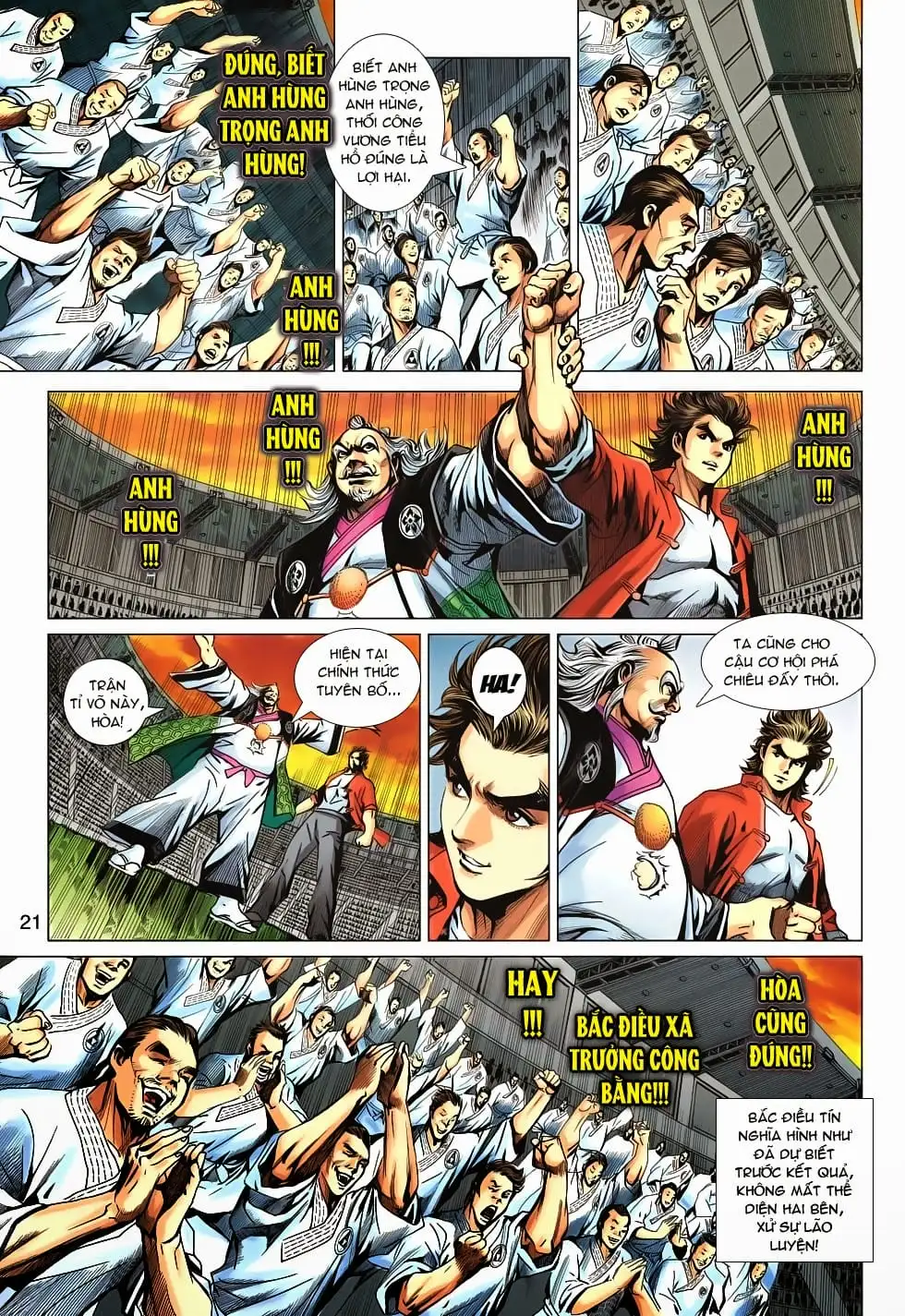 Truyện Tranh Tân Tác Long Hổ Môn trang 4