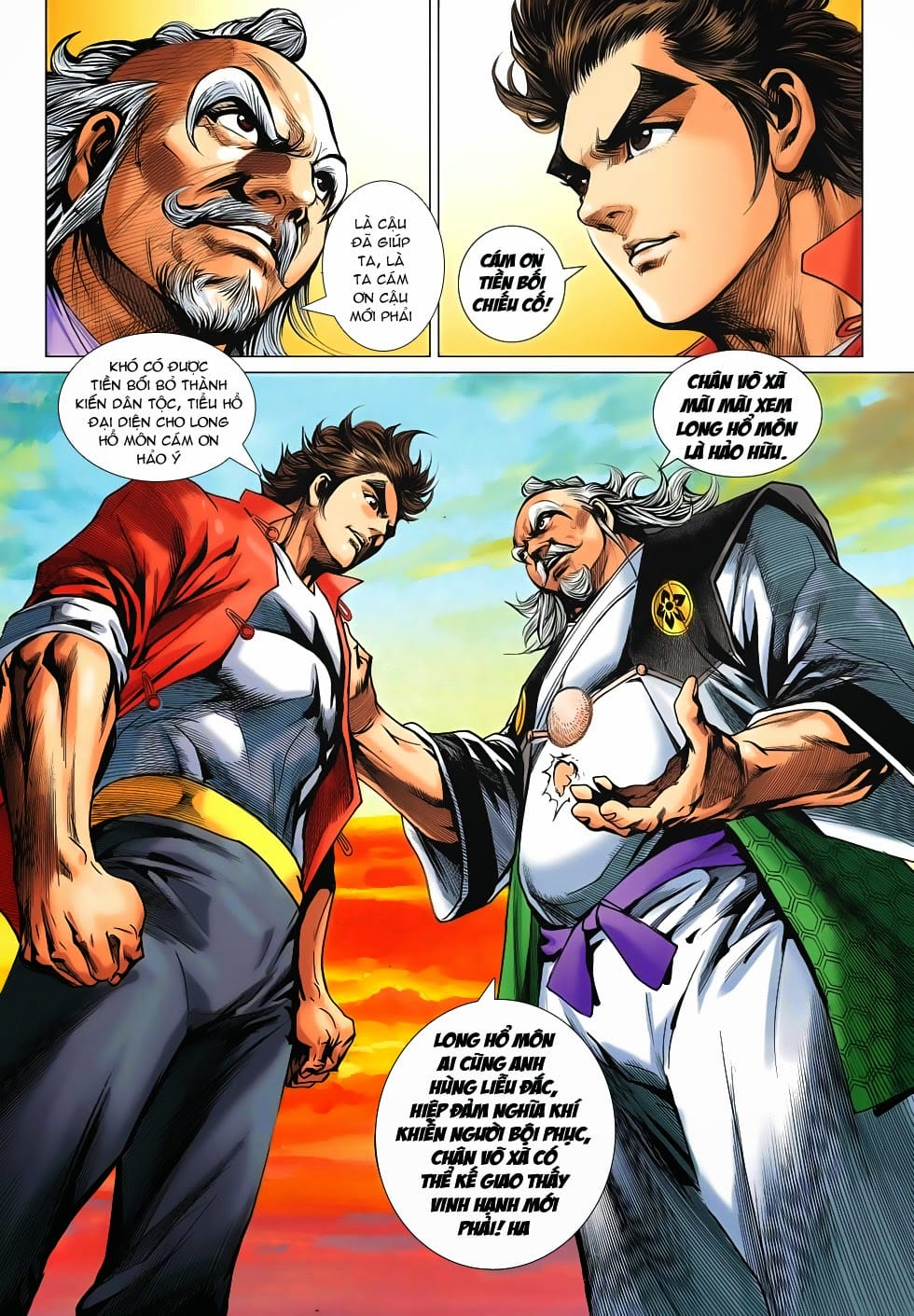 Truyện Tranh Tân Tác Long Hổ Môn trang 4