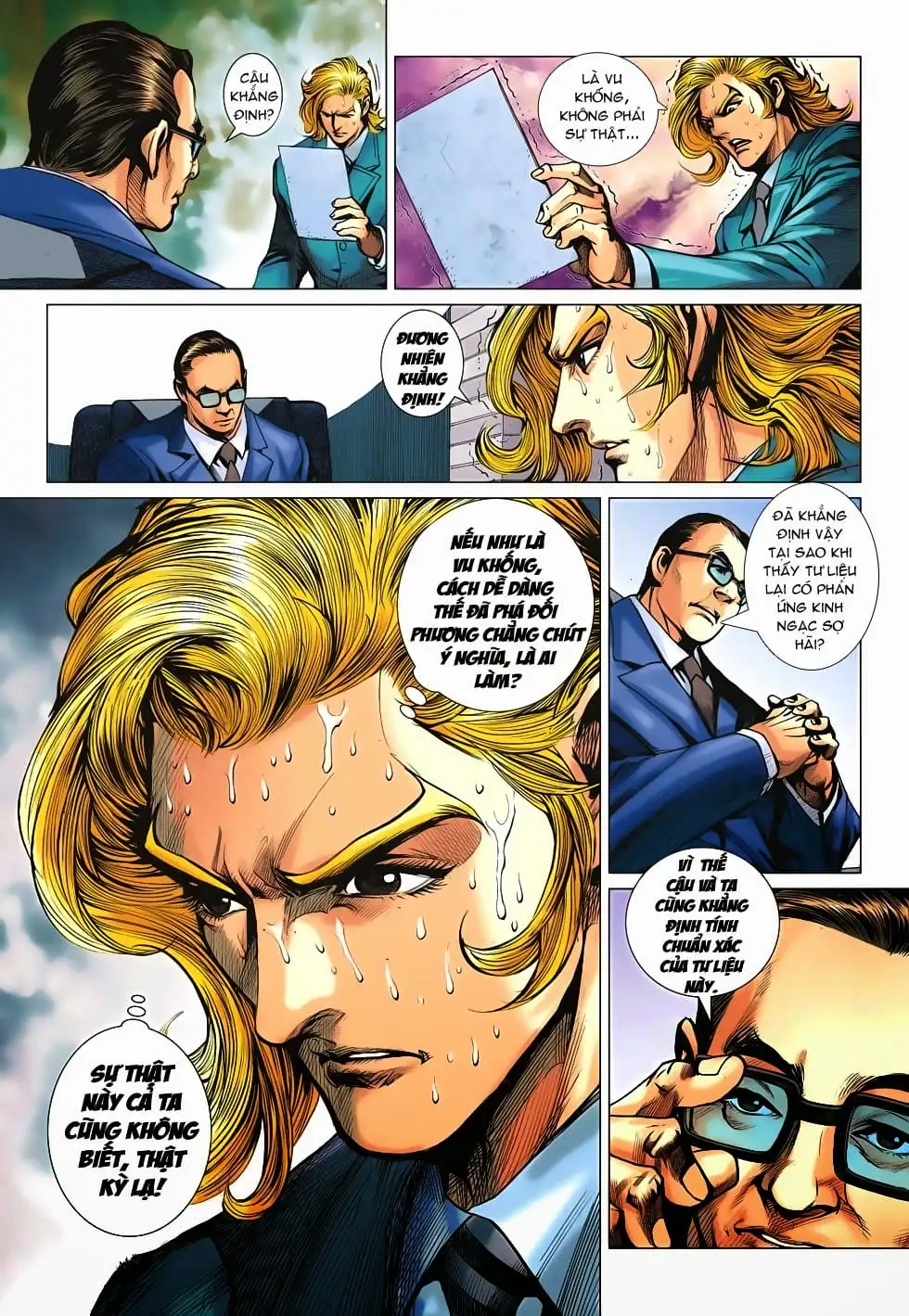 Truyện Tranh Tân Tác Long Hổ Môn trang 4