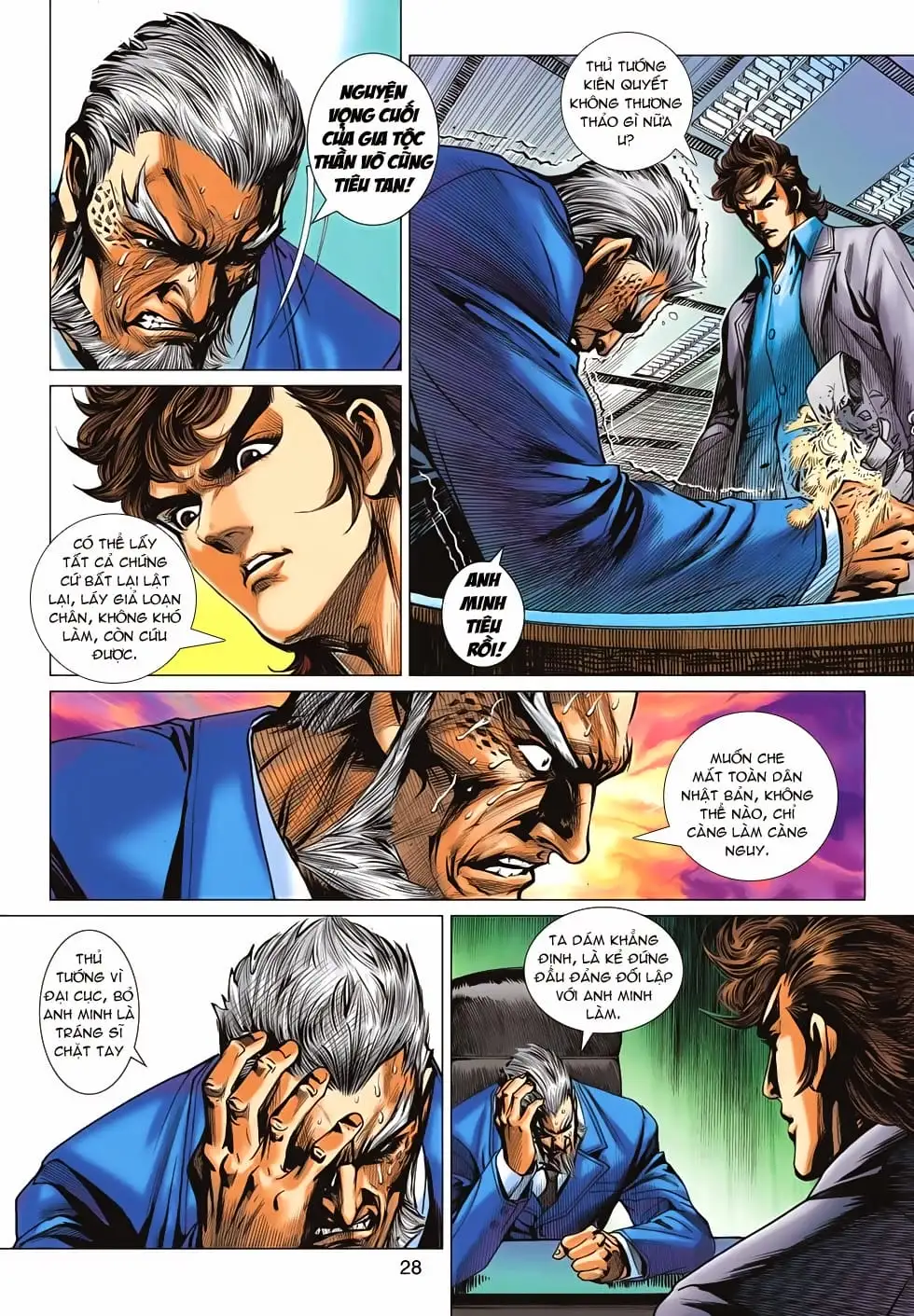 Truyện Tranh Tân Tác Long Hổ Môn trang 4