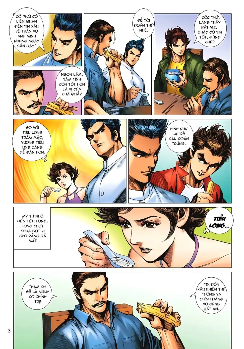 Truyện Tranh Tân Tác Long Hổ Môn trang 4