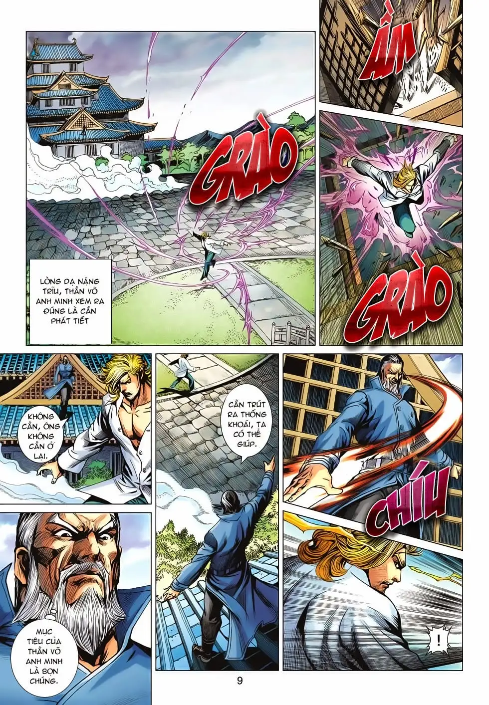 Truyện Tranh Tân Tác Long Hổ Môn trang 4