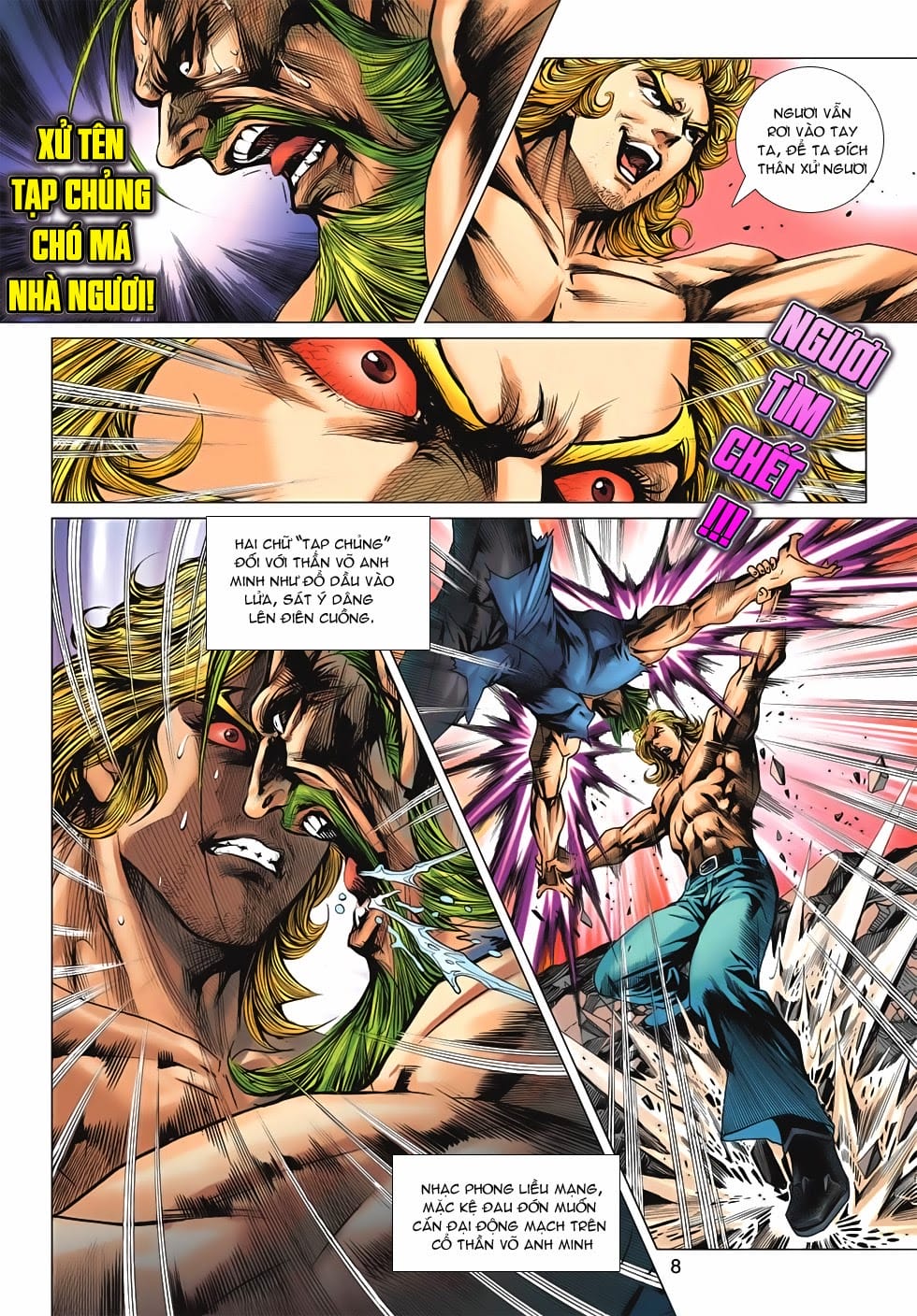 Truyện Tranh Tân Tác Long Hổ Môn trang 4