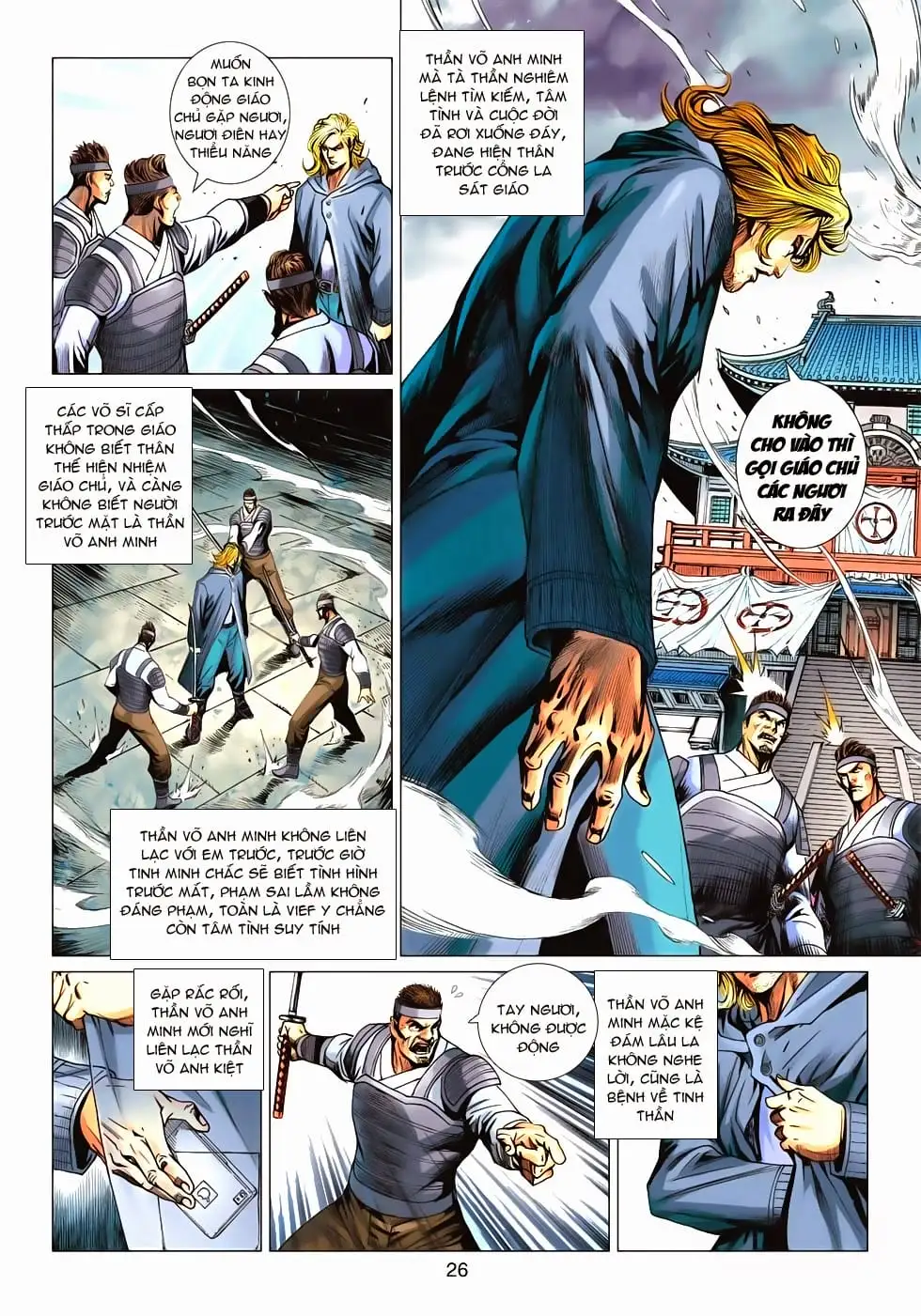 Truyện Tranh Tân Tác Long Hổ Môn trang 4