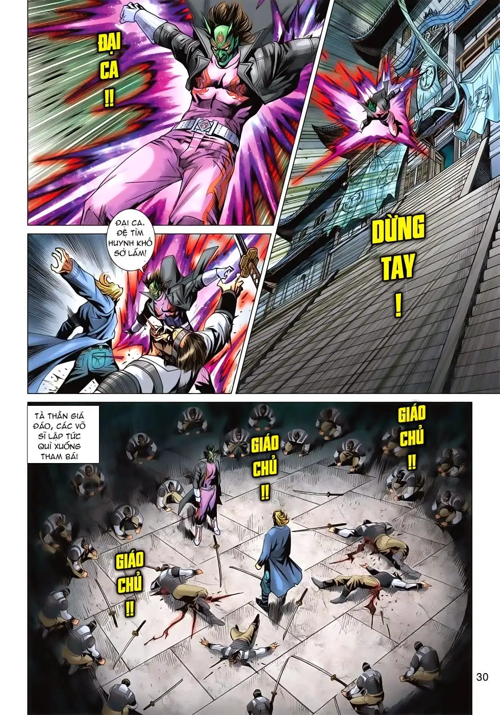 Truyện Tranh Tân Tác Long Hổ Môn trang 4