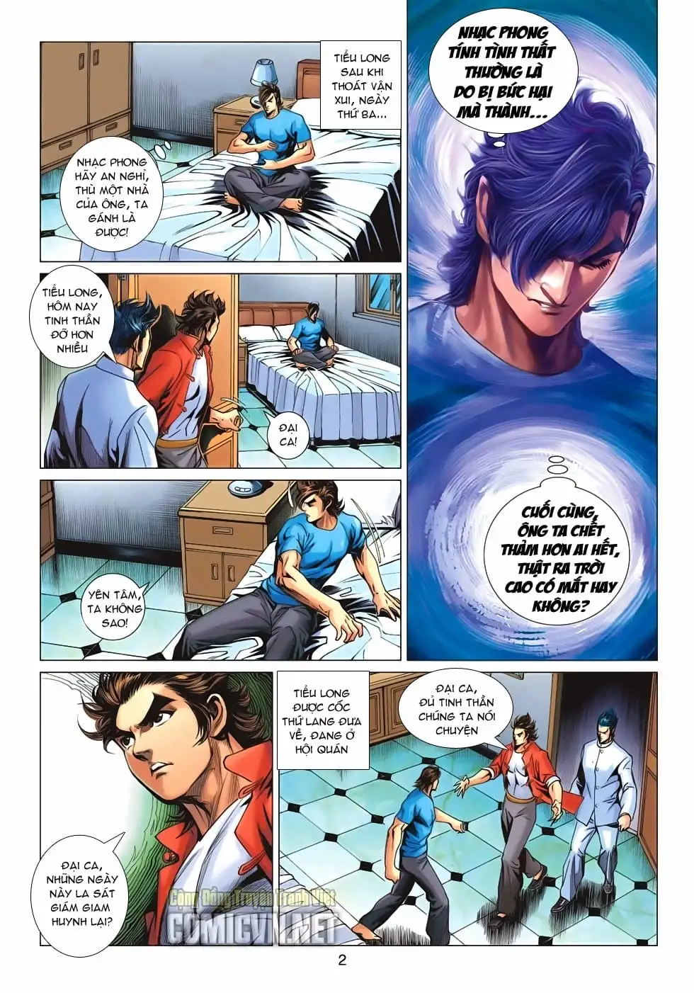 Truyện Tranh Tân Tác Long Hổ Môn trang 4