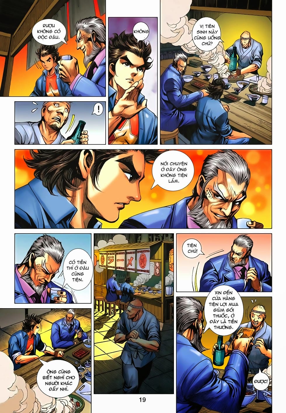 Truyện Tranh Tân Tác Long Hổ Môn trang 4