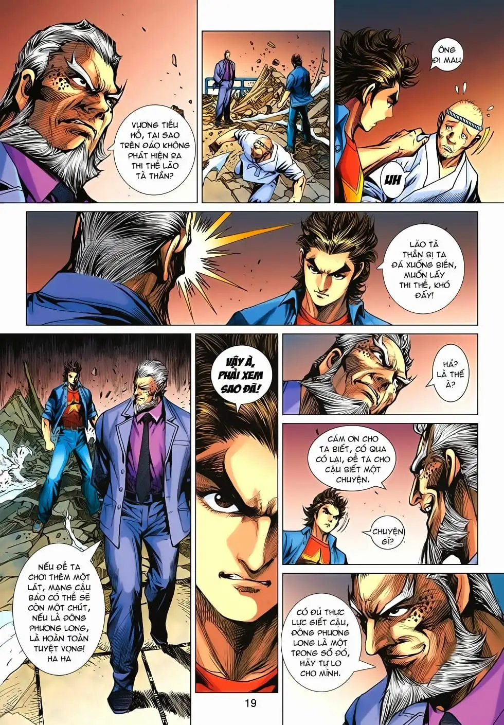 Truyện Tranh Tân Tác Long Hổ Môn trang 4