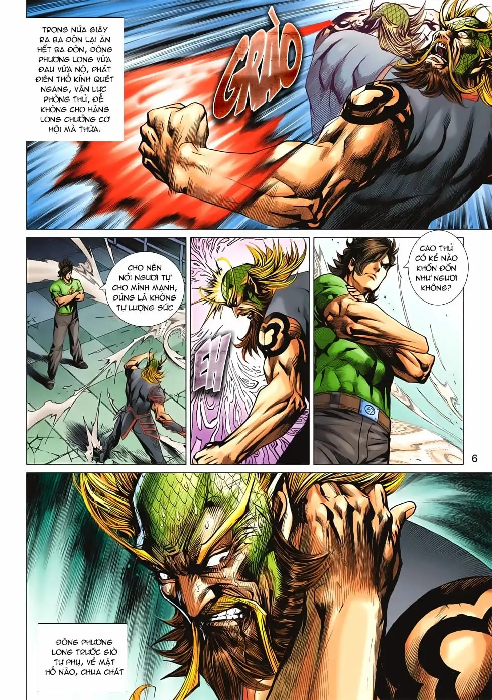 Truyện Tranh Tân Tác Long Hổ Môn trang 4