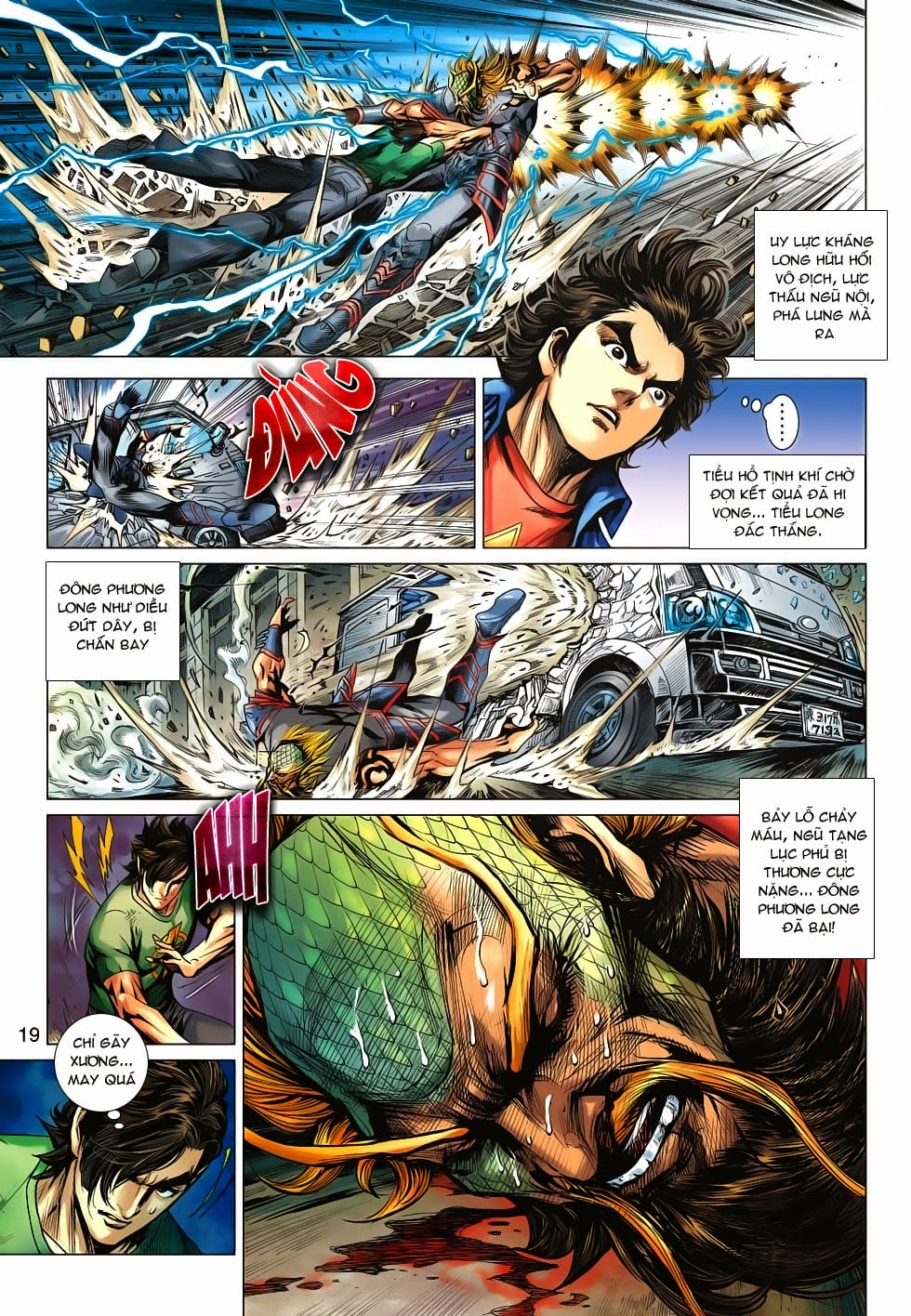 Truyện Tranh Tân Tác Long Hổ Môn trang 4