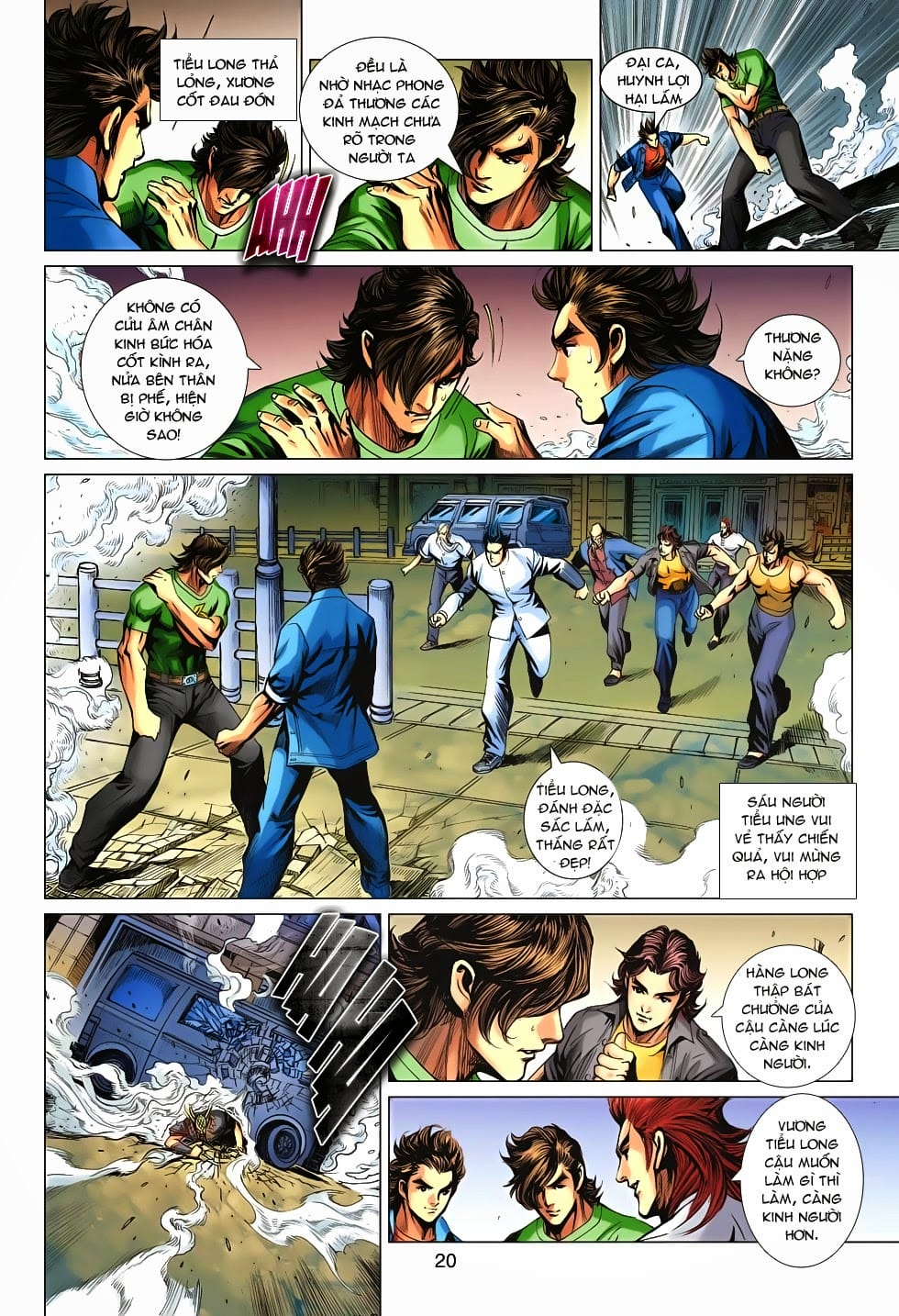 Truyện Tranh Tân Tác Long Hổ Môn trang 4