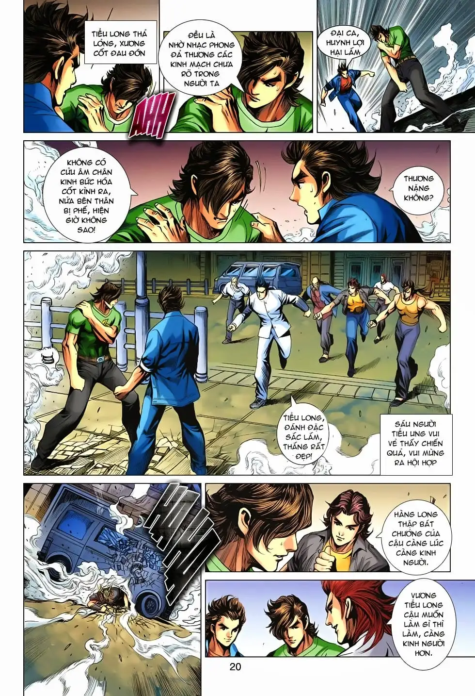 Truyện Tranh Tân Tác Long Hổ Môn trang 4