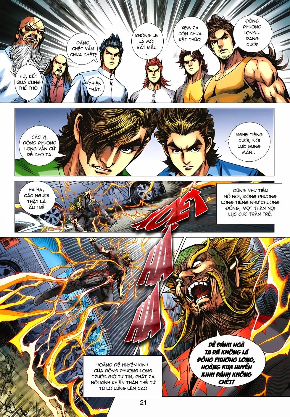Truyện Tranh Tân Tác Long Hổ Môn trang 4