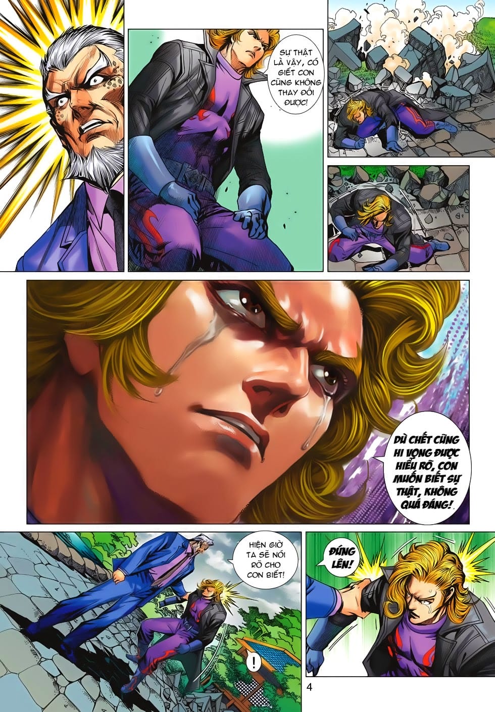 Truyện Tranh Tân Tác Long Hổ Môn trang 4