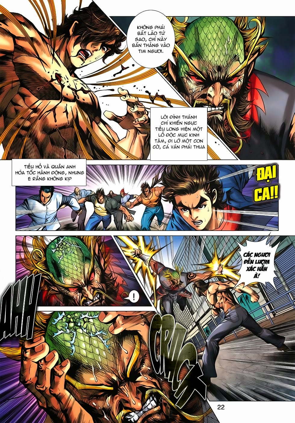 Truyện Tranh Tân Tác Long Hổ Môn trang 4