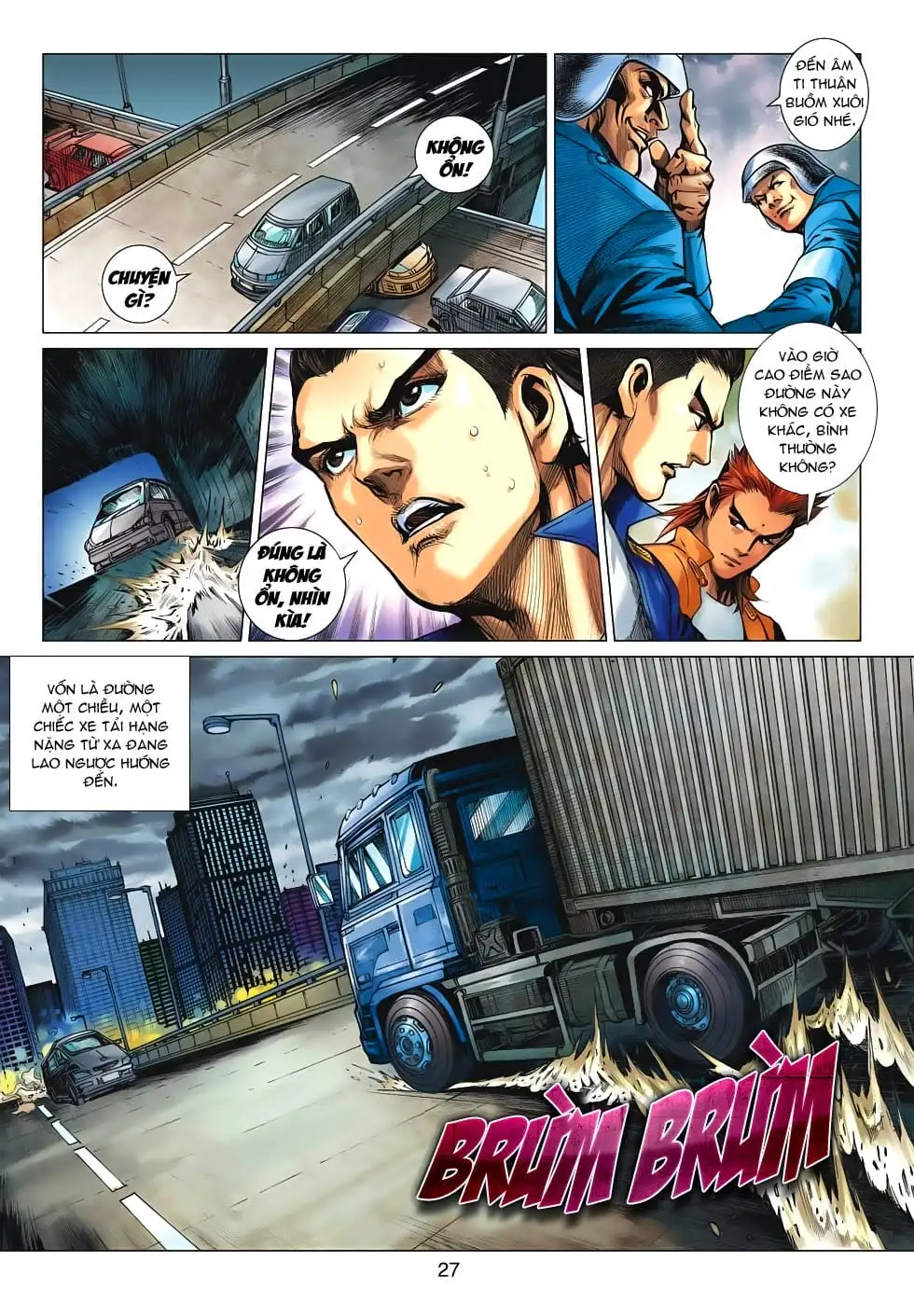 Truyện Tranh Tân Tác Long Hổ Môn trang 4