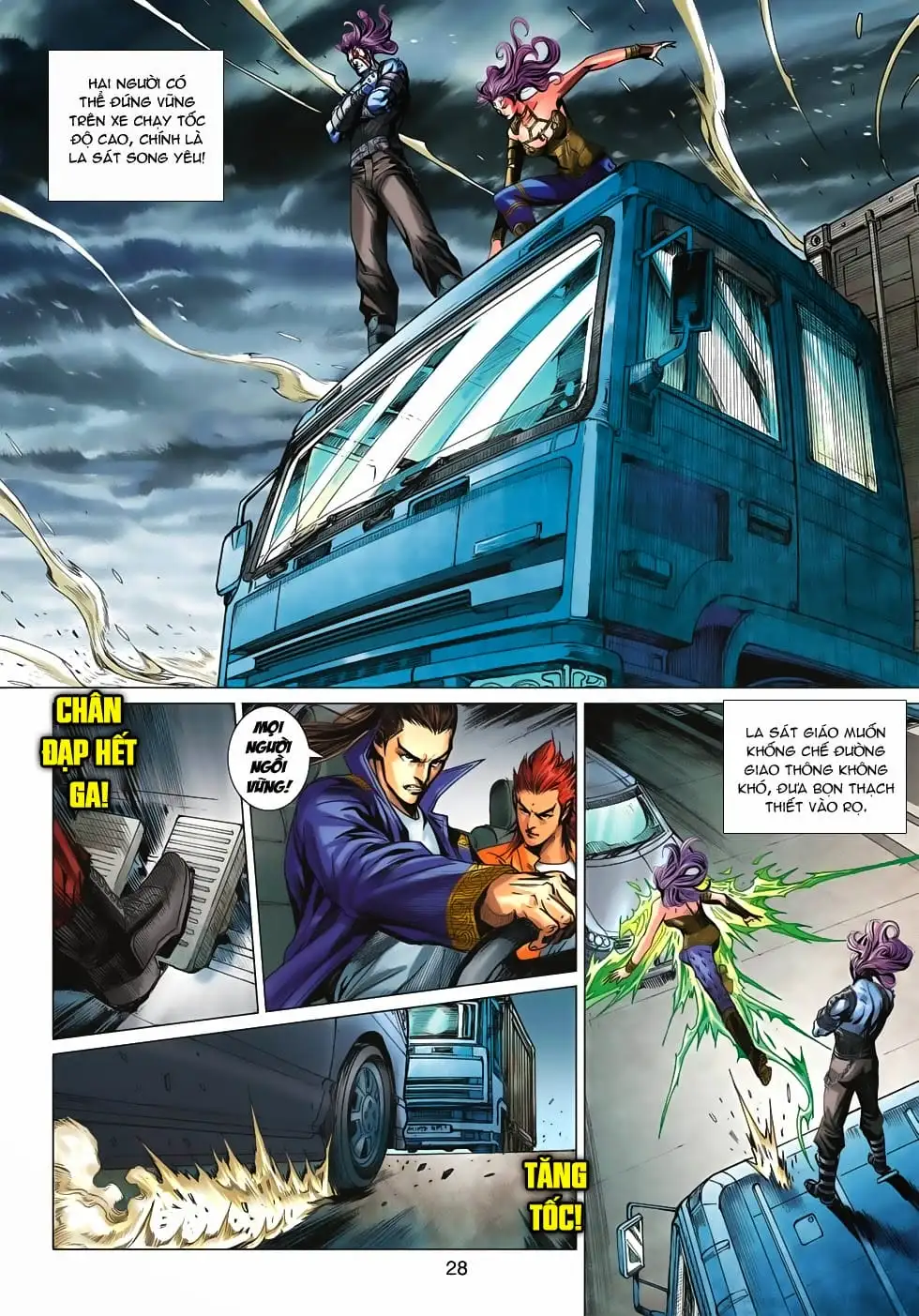 Truyện Tranh Tân Tác Long Hổ Môn trang 4