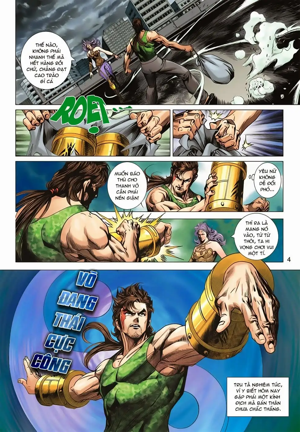 Truyện Tranh Tân Tác Long Hổ Môn trang 4