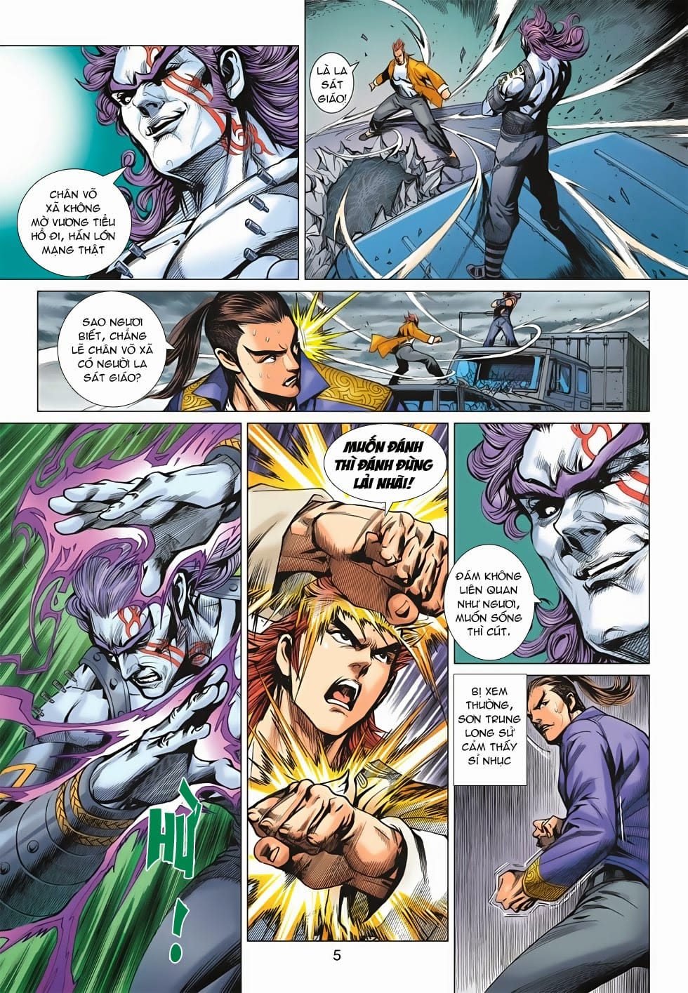 Truyện Tranh Tân Tác Long Hổ Môn trang 4