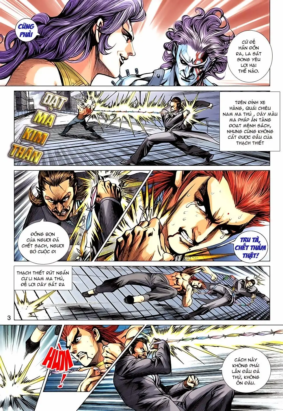 Truyện Tranh Tân Tác Long Hổ Môn trang 4