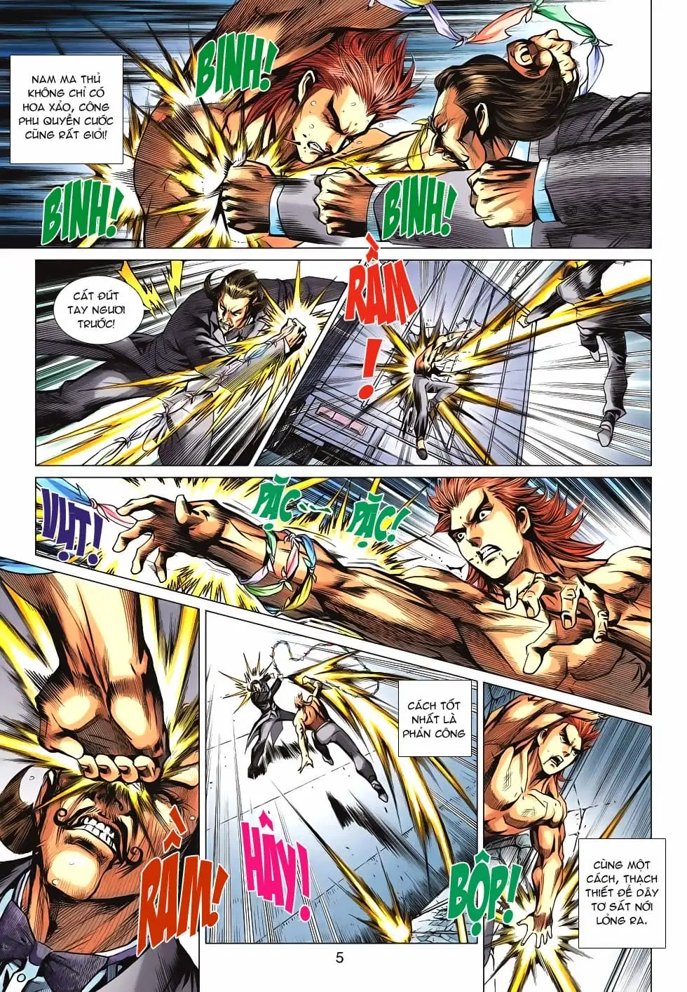 Truyện Tranh Tân Tác Long Hổ Môn trang 4