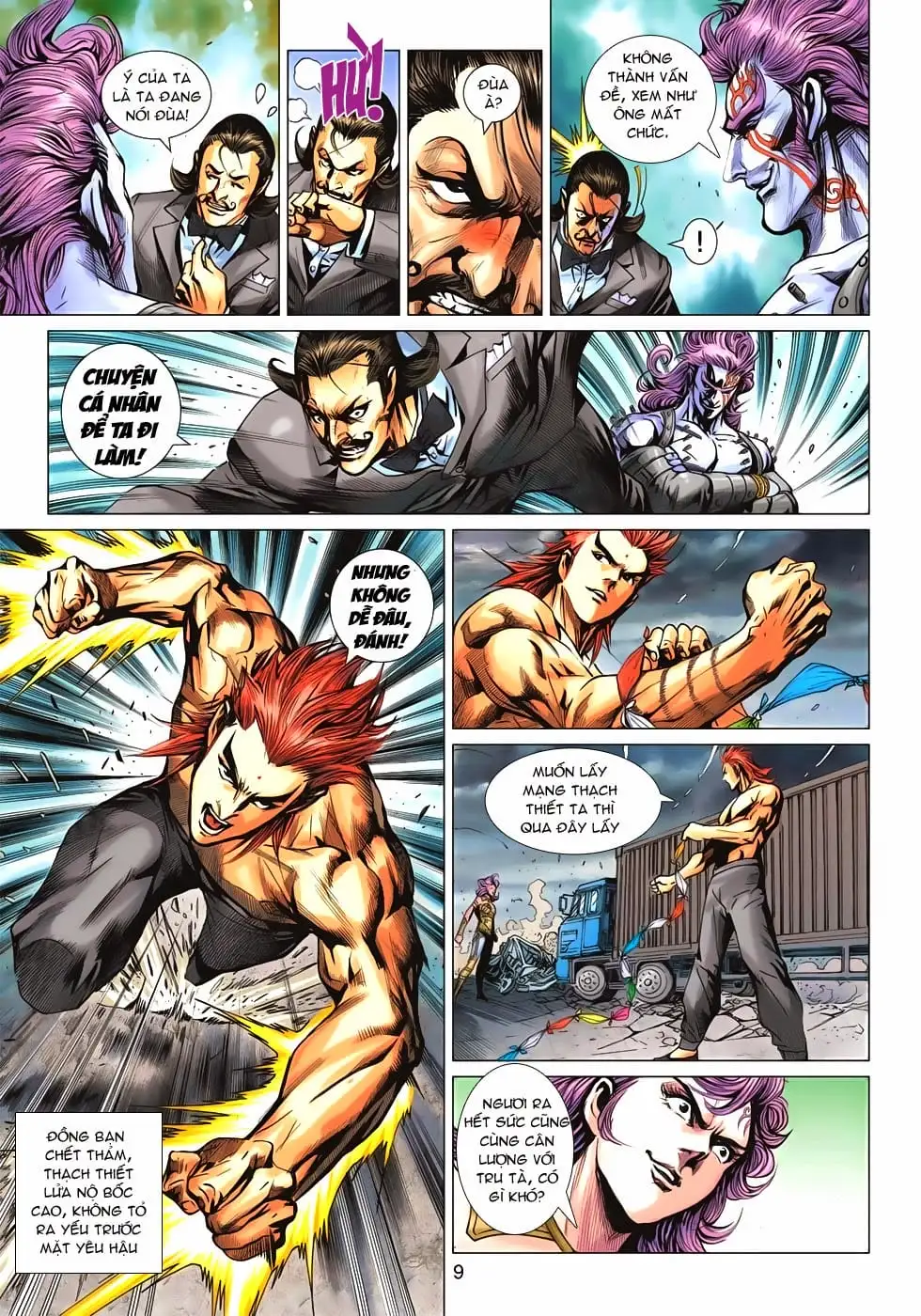 Truyện Tranh Tân Tác Long Hổ Môn trang 4