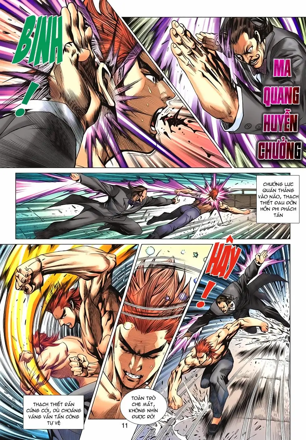 Truyện Tranh Tân Tác Long Hổ Môn trang 4