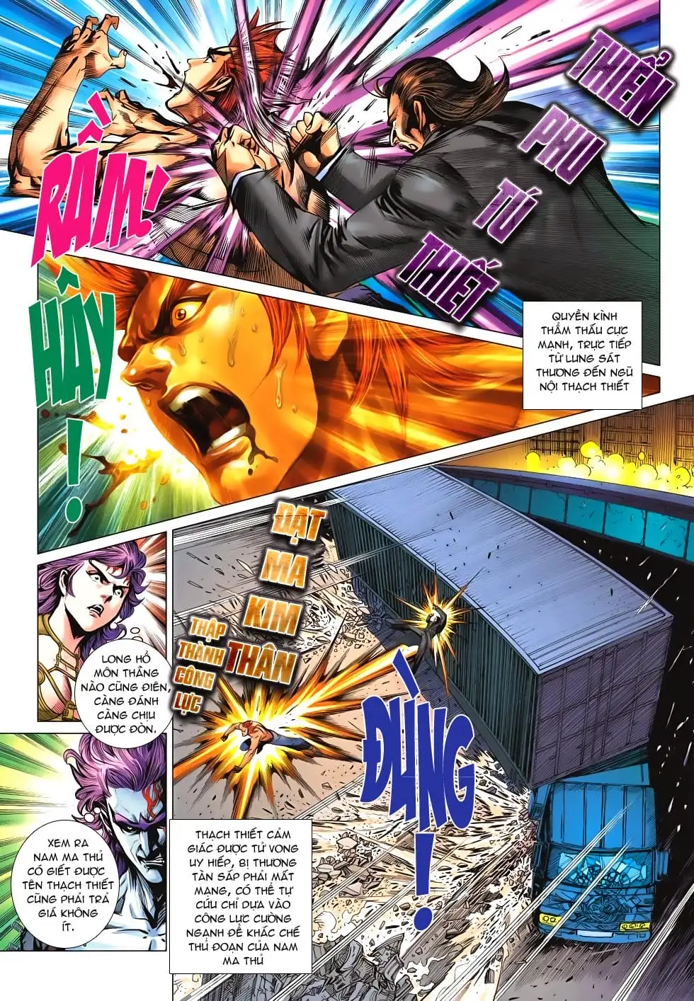 Truyện Tranh Tân Tác Long Hổ Môn trang 4