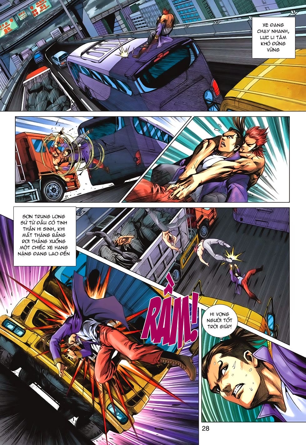 Truyện Tranh Tân Tác Long Hổ Môn trang 4