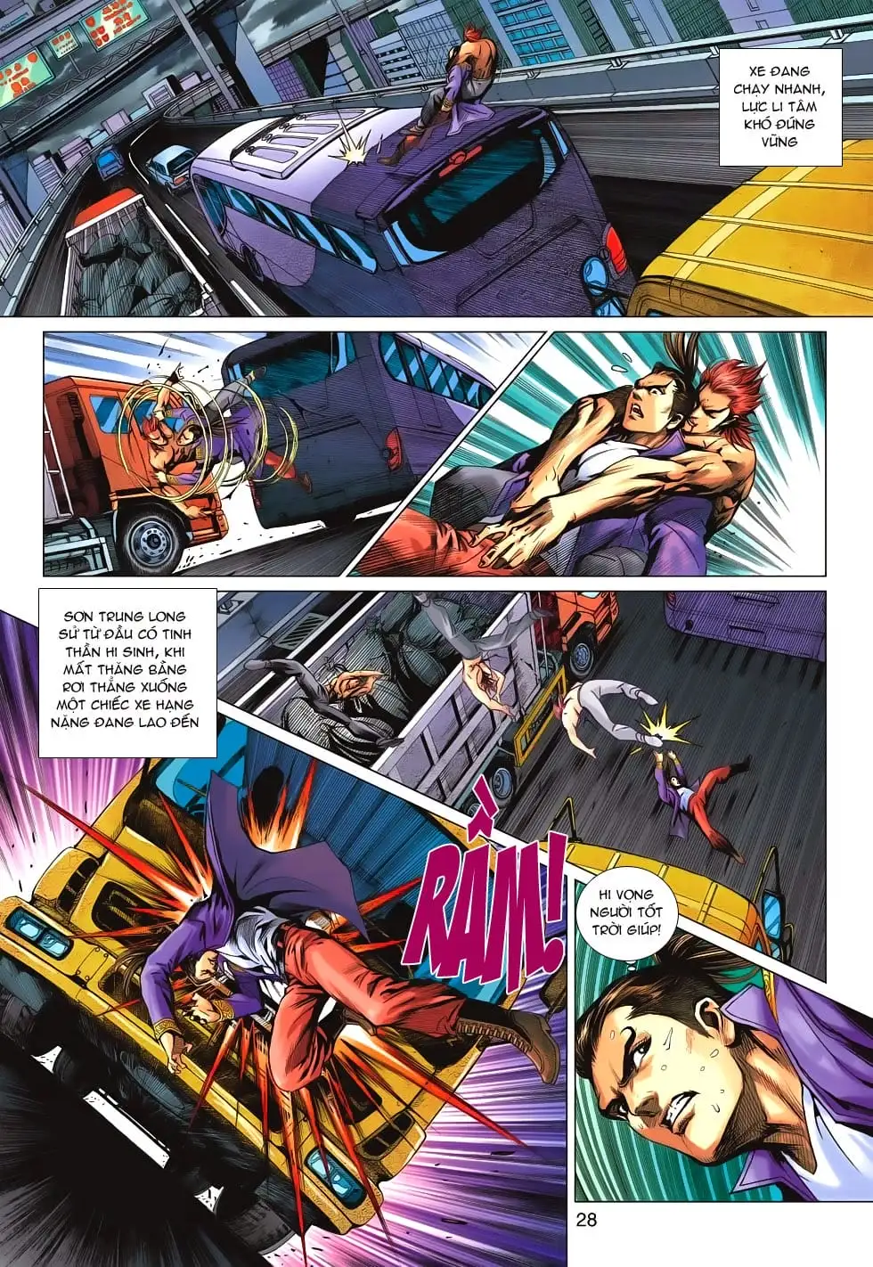 Truyện Tranh Tân Tác Long Hổ Môn trang 4