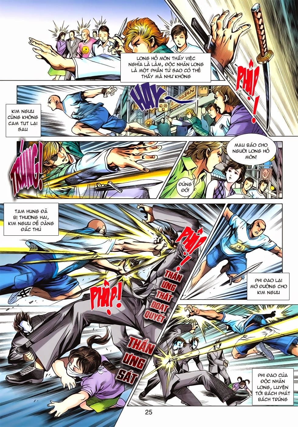Truyện Tranh Tân Tác Long Hổ Môn trang 4