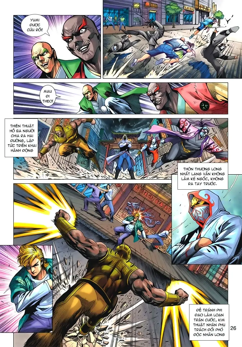 Truyện Tranh Tân Tác Long Hổ Môn trang 4