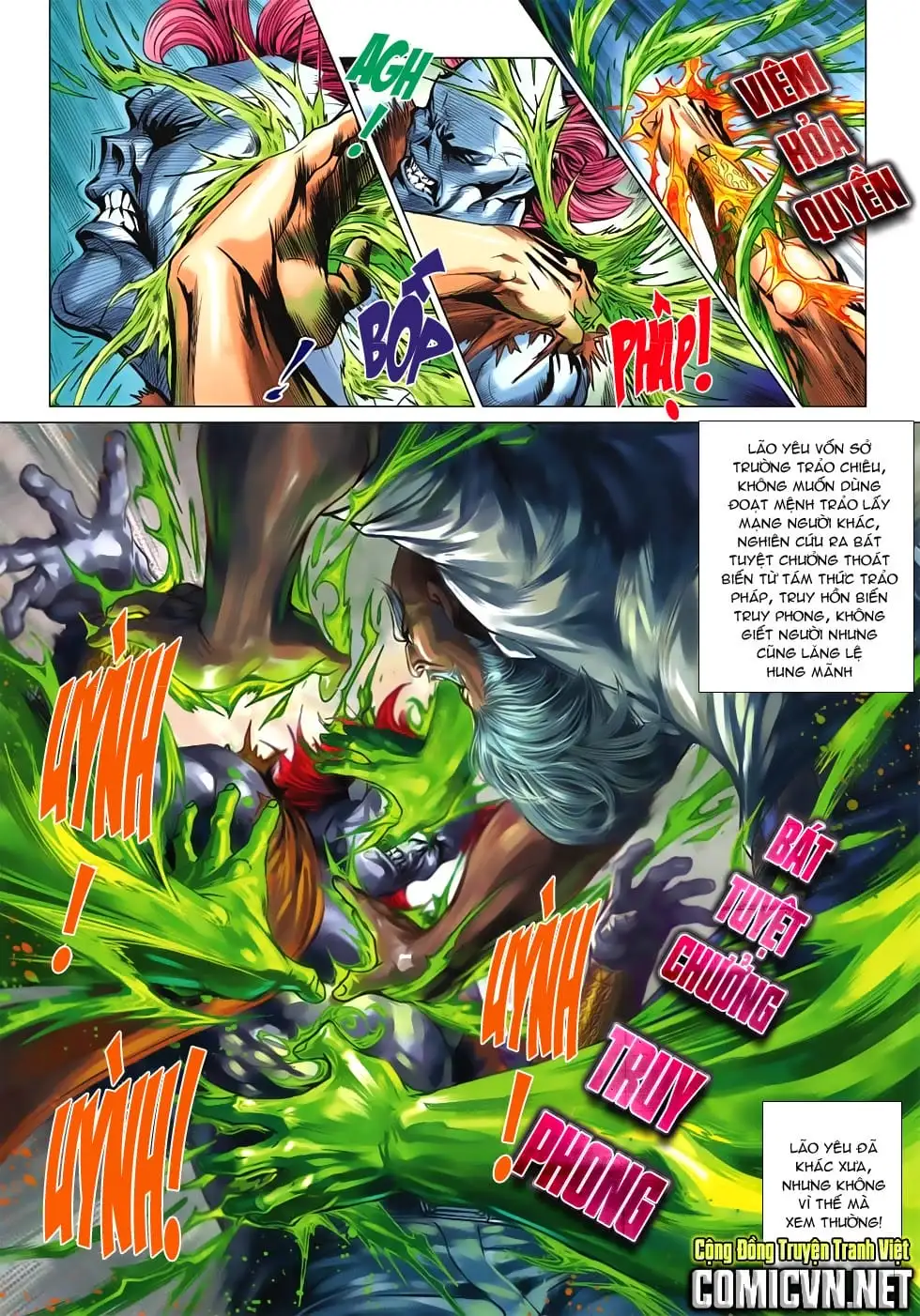 Truyện Tranh Tân Tác Long Hổ Môn trang 4