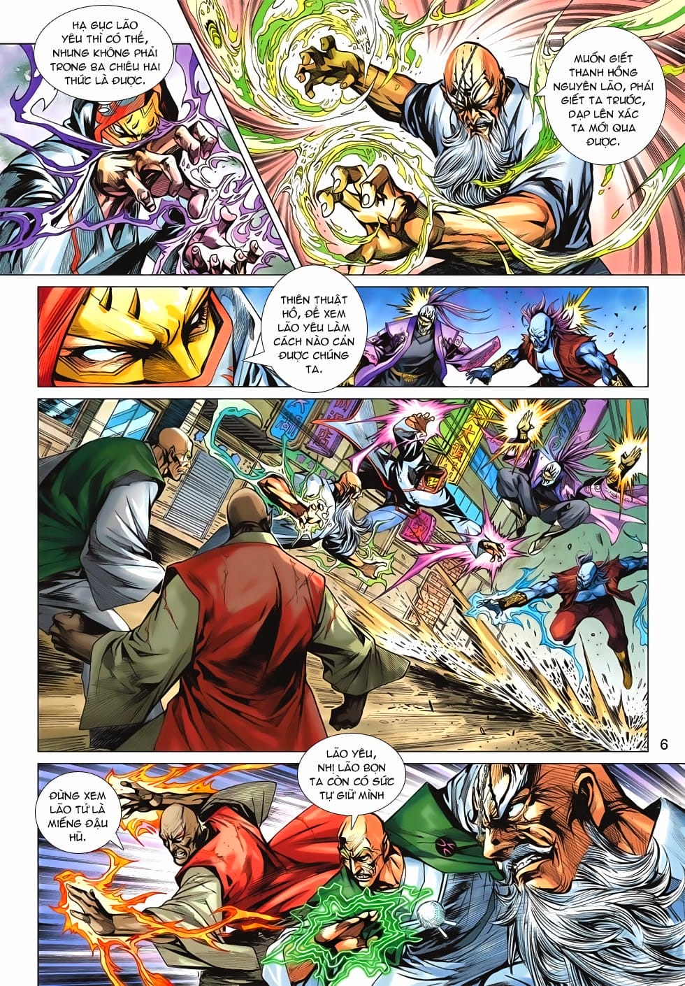 Truyện Tranh Tân Tác Long Hổ Môn trang 4