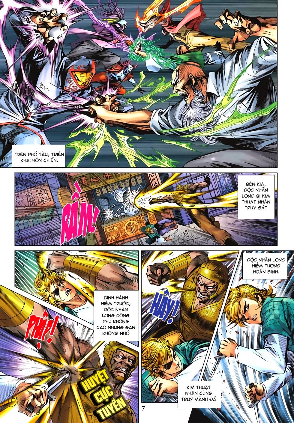 Truyện Tranh Tân Tác Long Hổ Môn trang 4