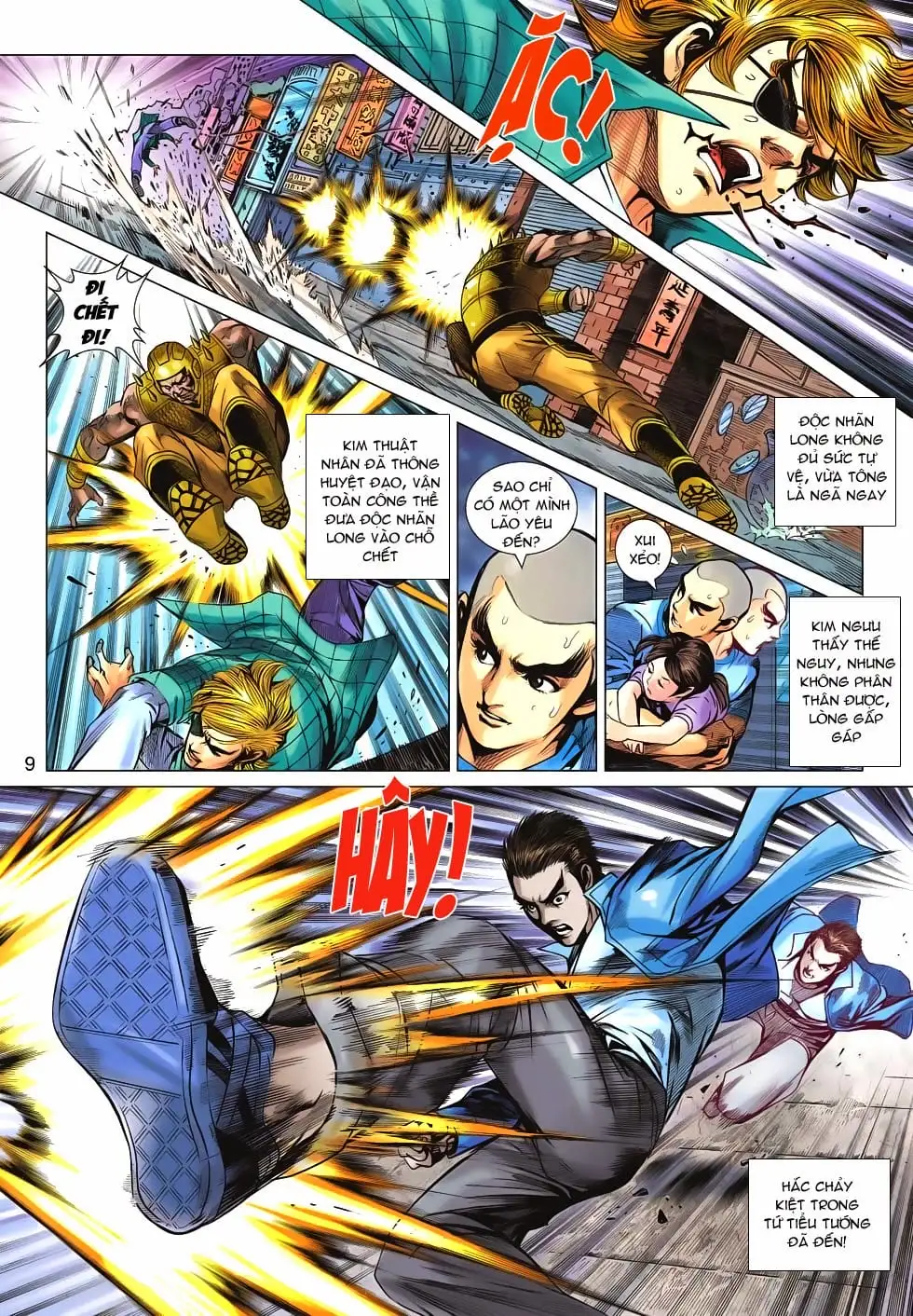 Truyện Tranh Tân Tác Long Hổ Môn trang 4