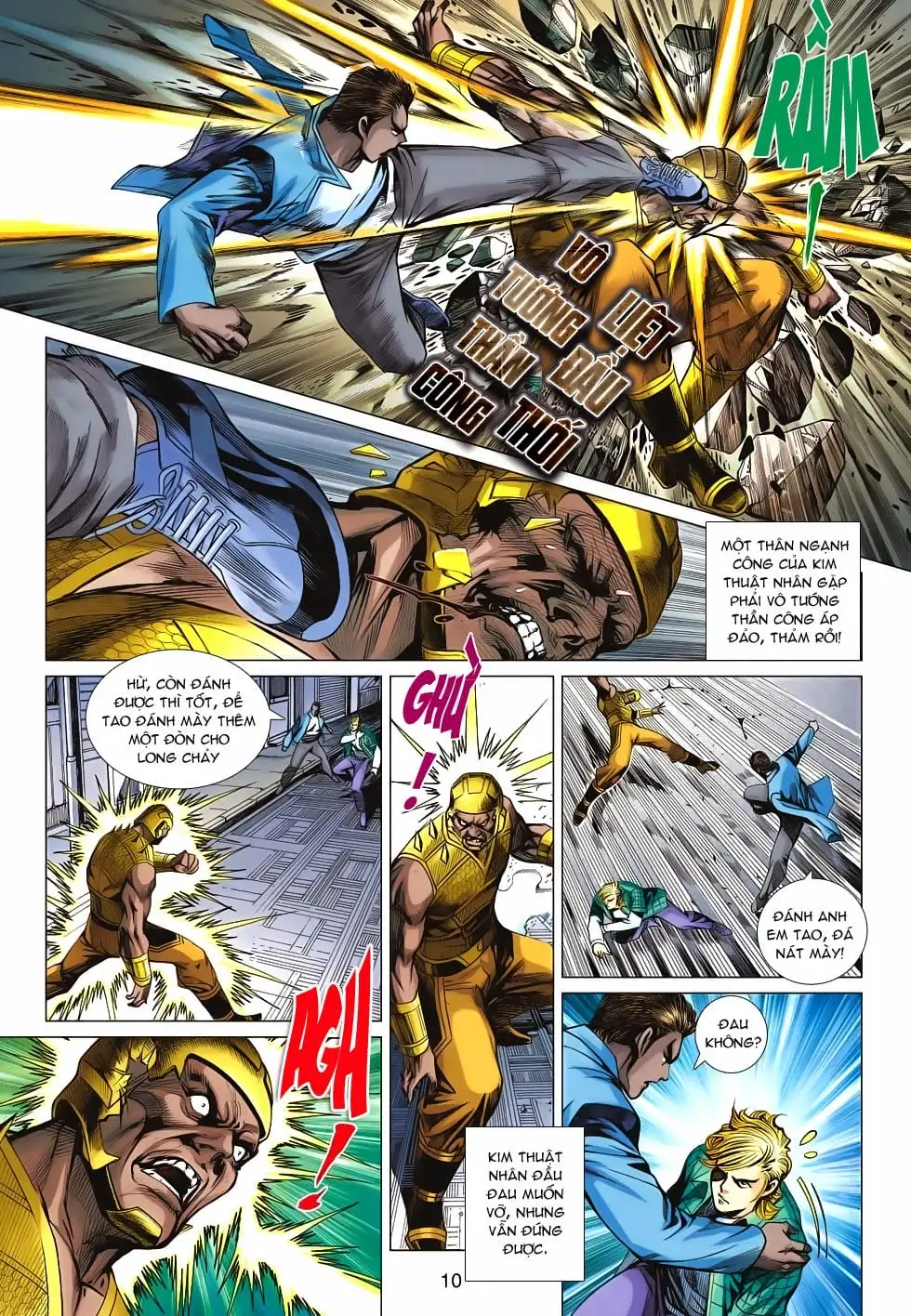 Truyện Tranh Tân Tác Long Hổ Môn trang 4