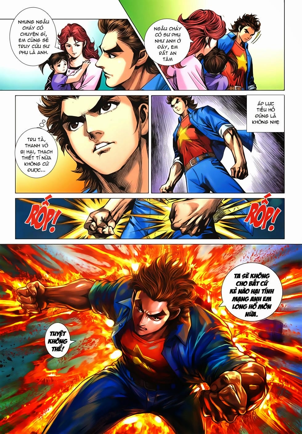 Truyện Tranh Tân Tác Long Hổ Môn trang 4