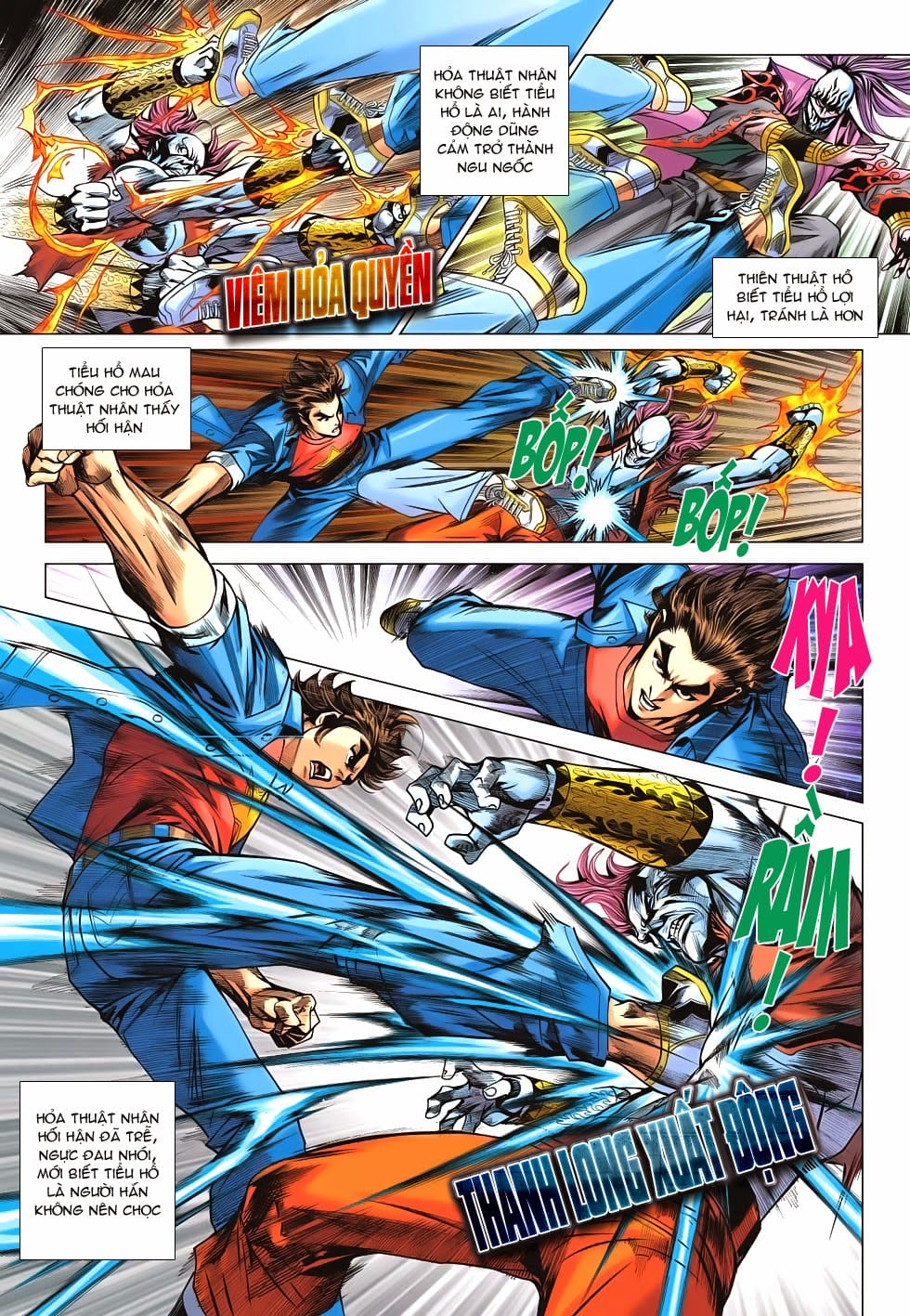Truyện Tranh Tân Tác Long Hổ Môn trang 4