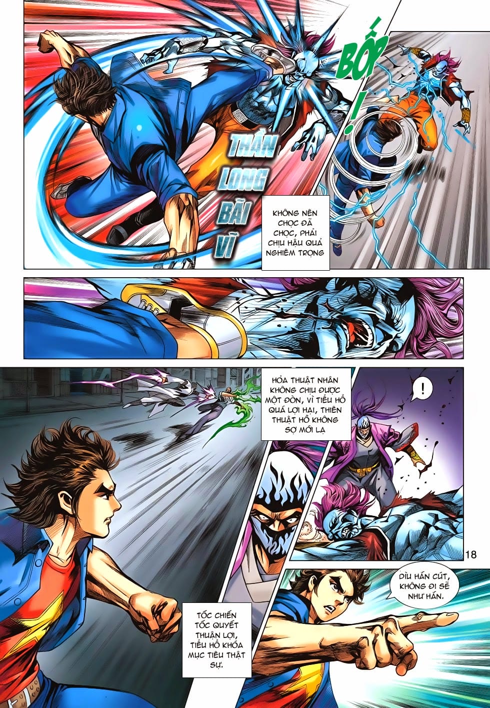 Truyện Tranh Tân Tác Long Hổ Môn trang 4