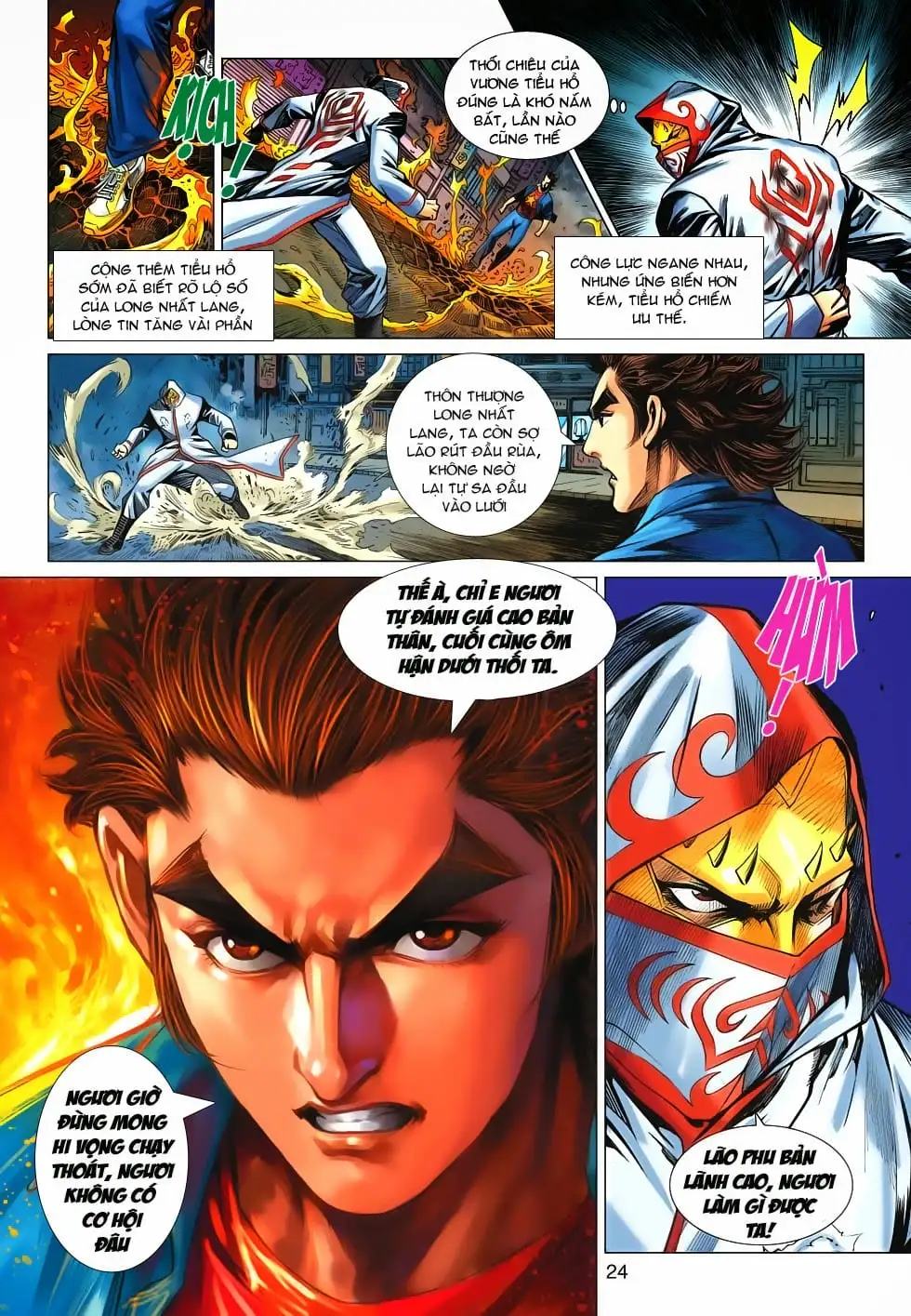 Truyện Tranh Tân Tác Long Hổ Môn trang 4