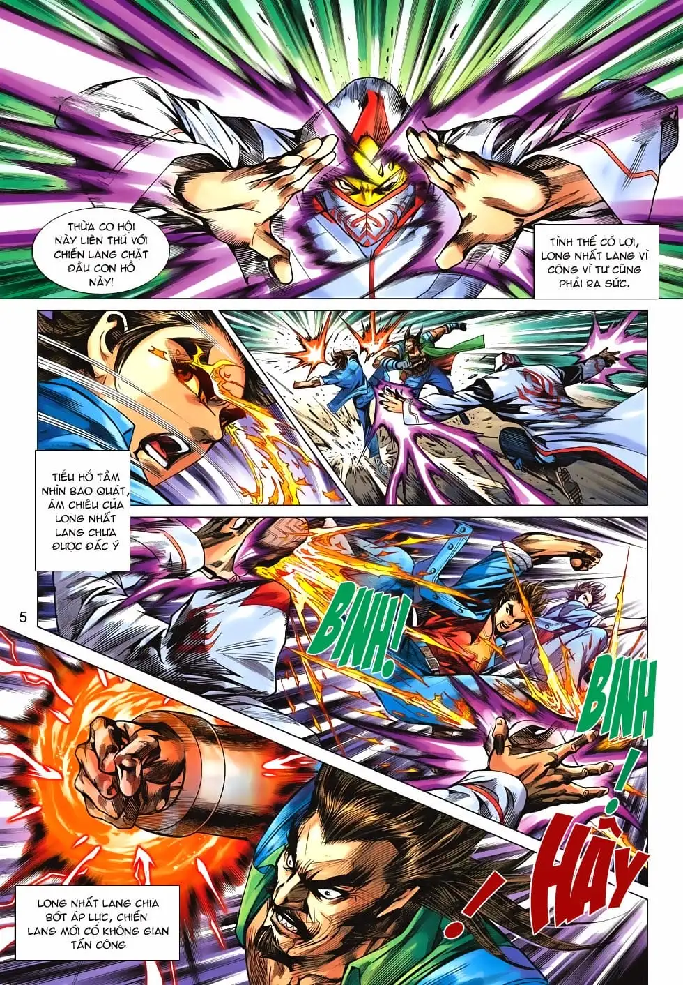 Truyện Tranh Tân Tác Long Hổ Môn trang 4