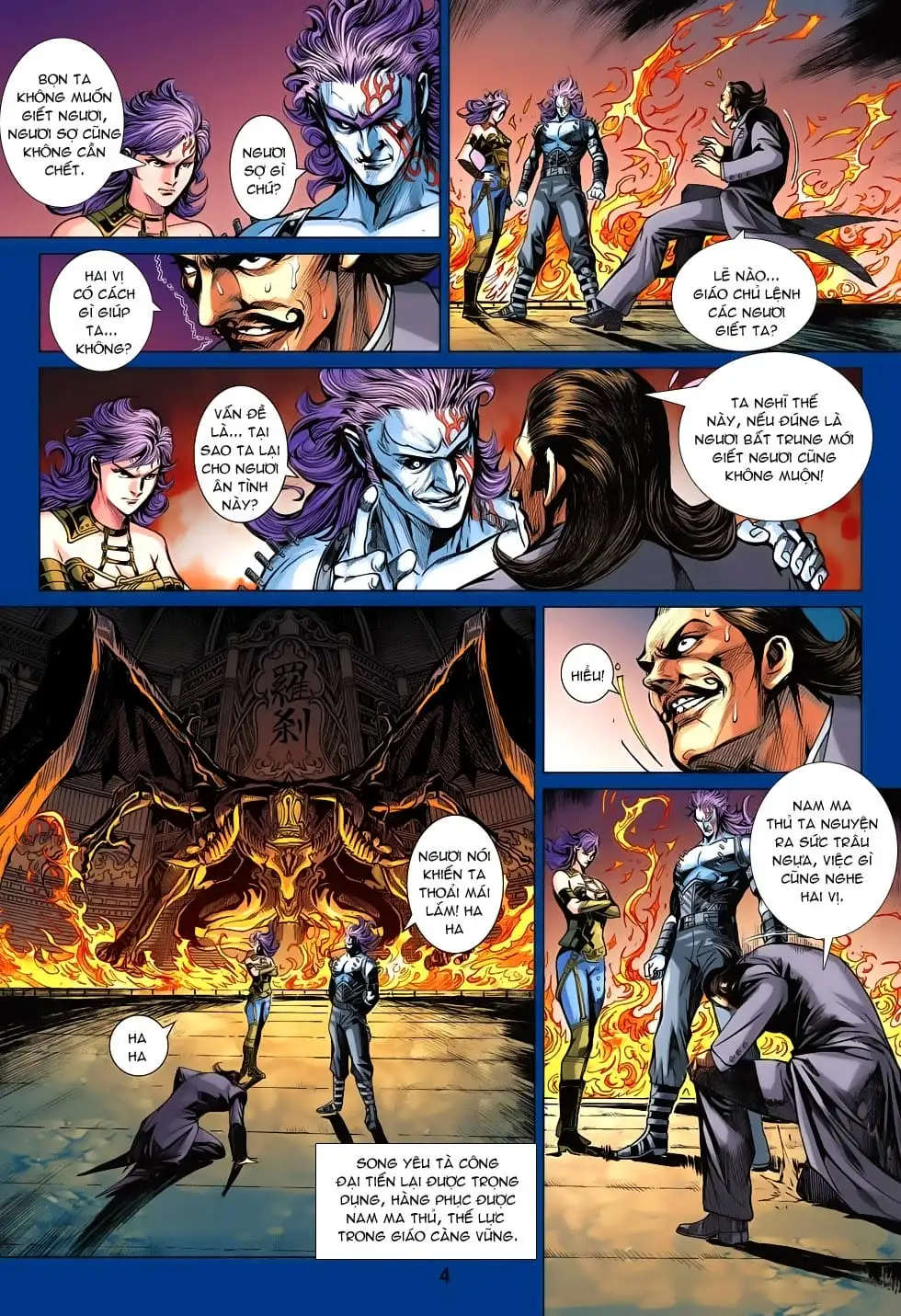 Truyện Tranh Tân Tác Long Hổ Môn trang 4