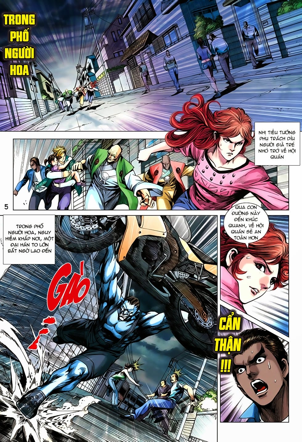 Truyện Tranh Tân Tác Long Hổ Môn trang 4