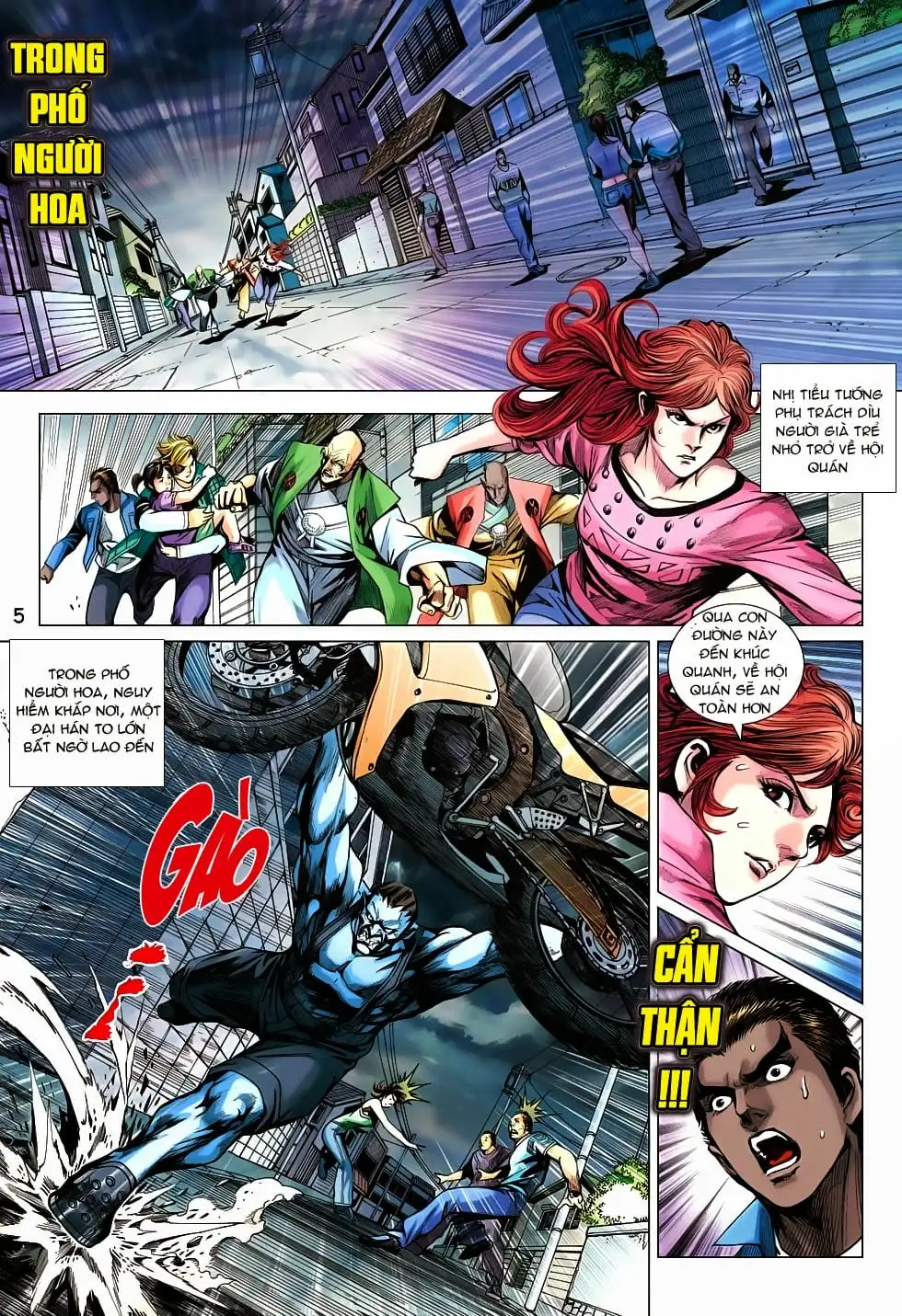 Truyện Tranh Tân Tác Long Hổ Môn trang 4