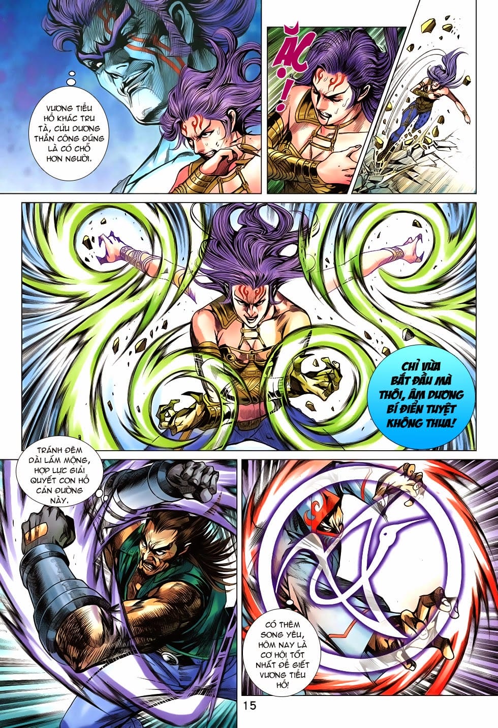 Truyện Tranh Tân Tác Long Hổ Môn trang 4