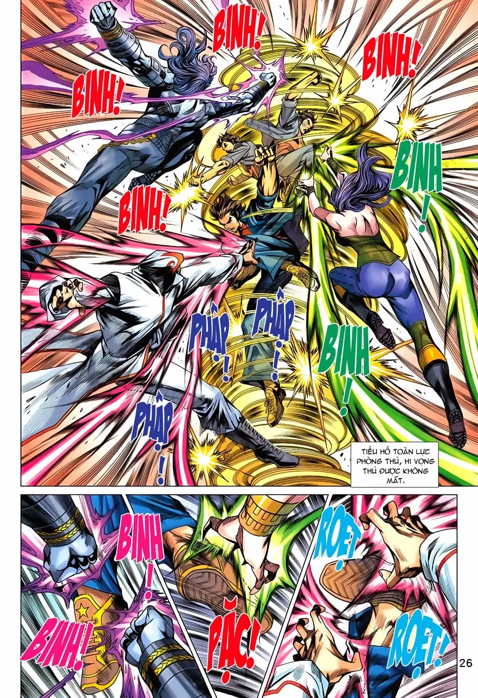 Truyện Tranh Tân Tác Long Hổ Môn trang 4