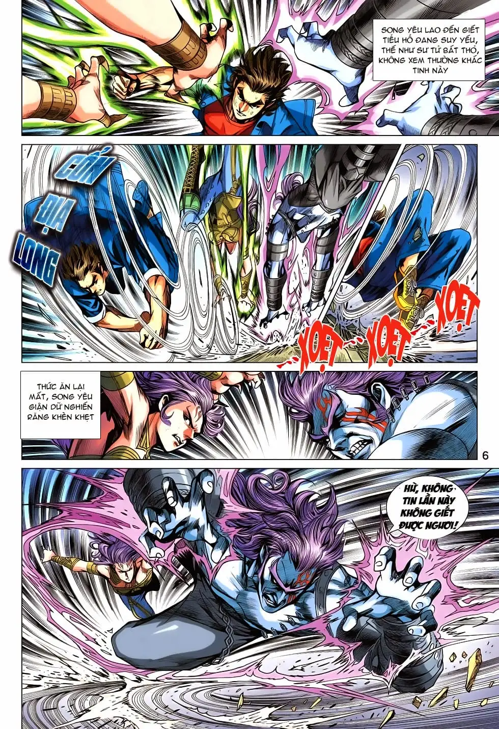 Truyện Tranh Tân Tác Long Hổ Môn trang 4